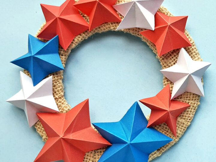 how to make 3d paper origami stars  paper stars / art and craft / easy  craft ideas / 3d paper stars 