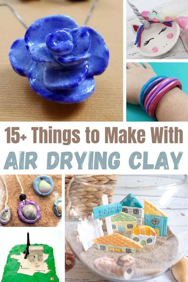 Fall Clay Projects With Air Dry Clay - Rustic Crafts & DIY