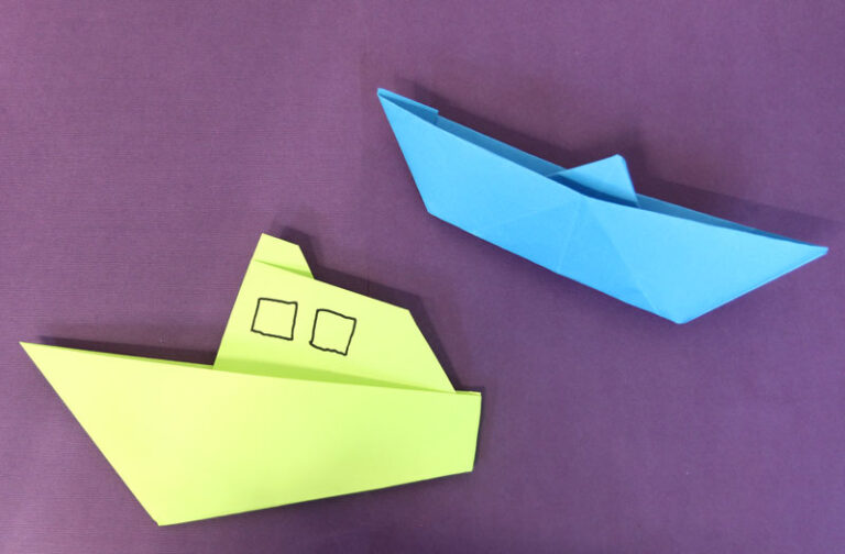 How to Make a Boat with Paper – 2 Easy Ways