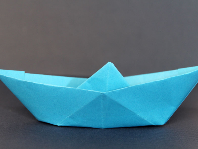 how to make a paper boat essay