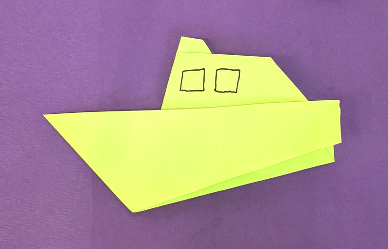 how to make a paper boat essay