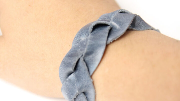 Magic Leather Braid Bracelet Tutorial