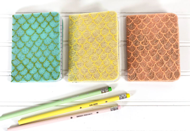 Mermaid Notebook – A DIY School Supply or Party Craft