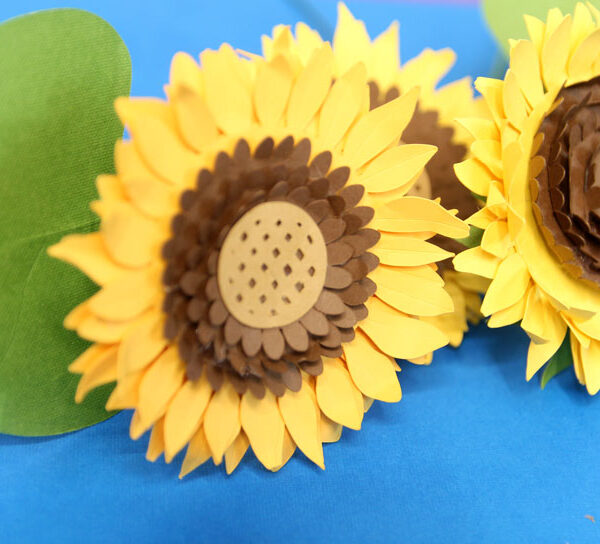 DIY Paper Sunflower Templates