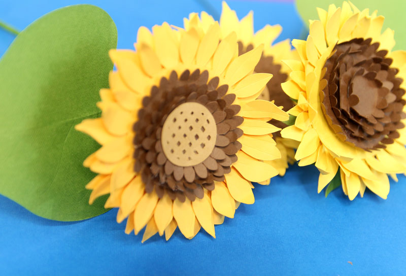 DIY Paper Sunflower Templates