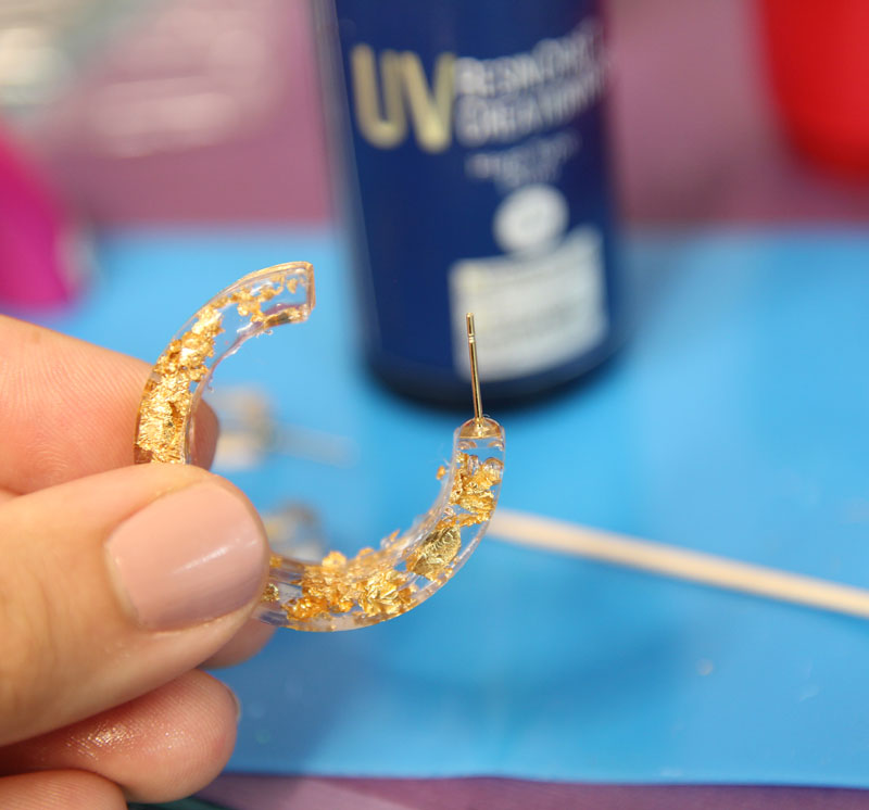 Hoop Earring UV Resin DIY Kit – Jewelry Made by Me