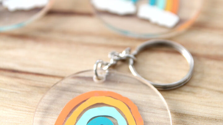 DIY Rainbow Keychains – a Fun Party Favor!