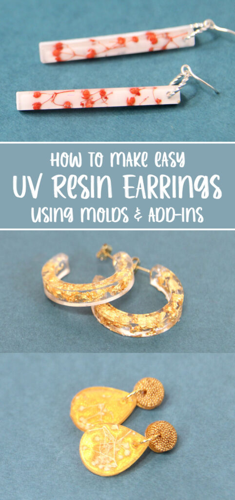 How to Make Resin Earrings * Moms and Crafters