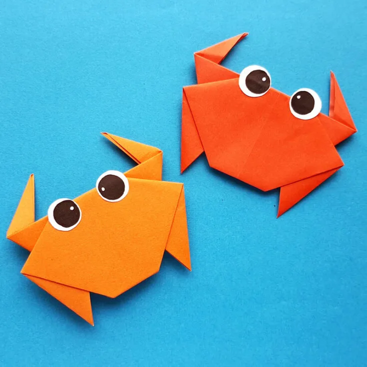 Korea Forinden talentfulde Origami Crab - A Step-by-Step Tutorial for Beginners