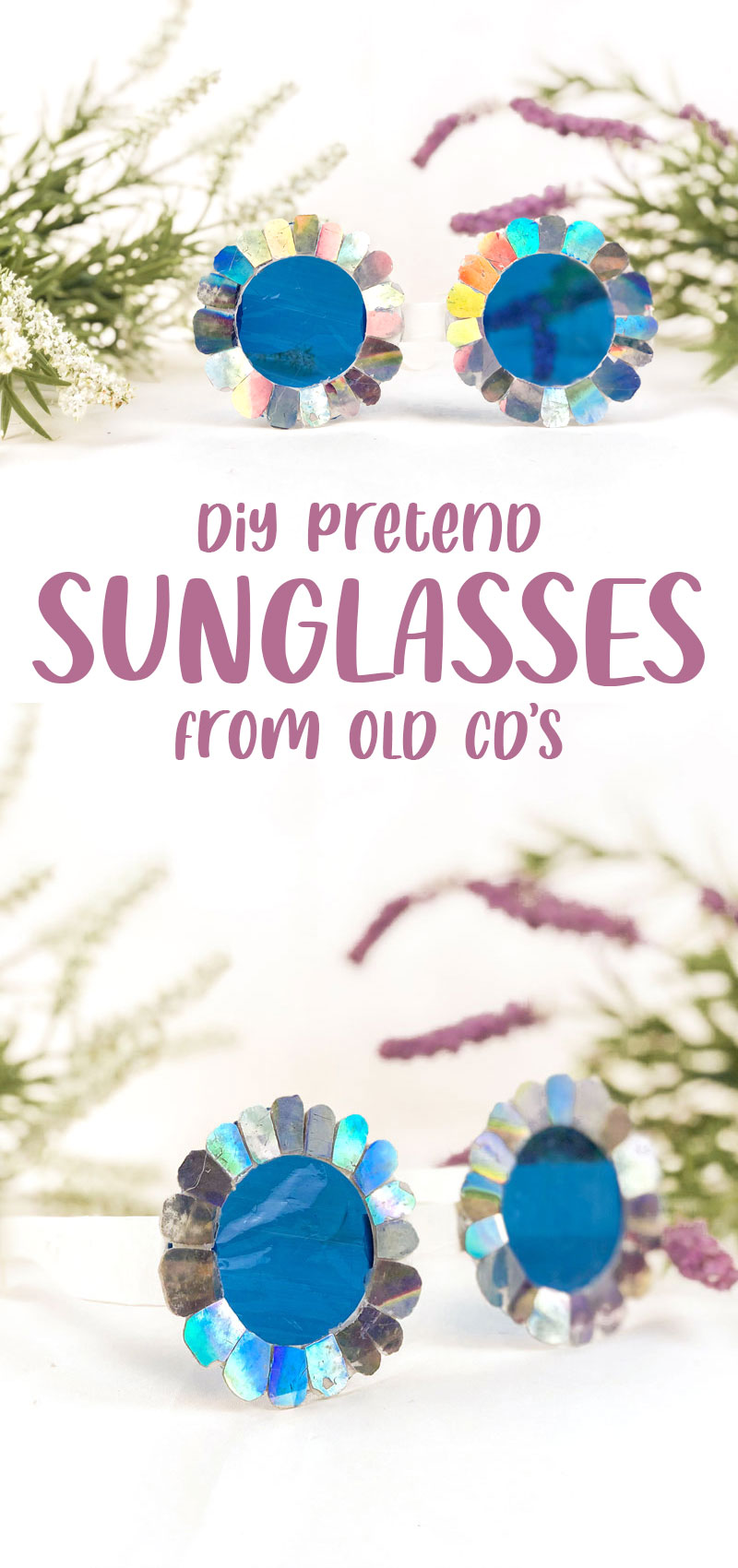 sunglasses craft hero image with text