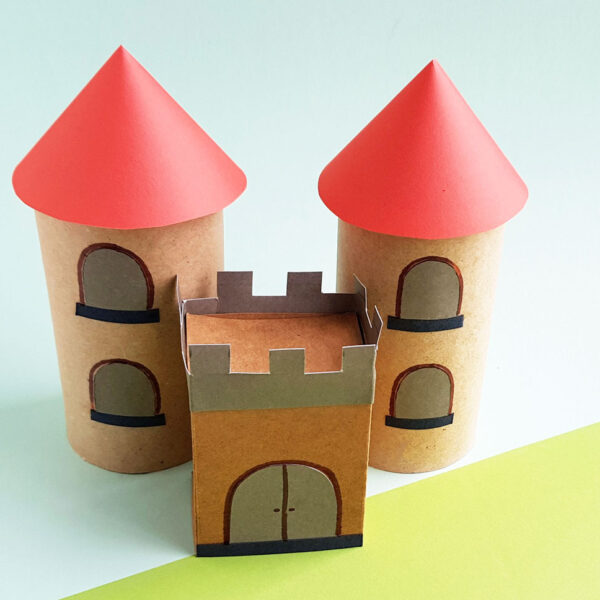 Toilet Paper Roll Castle