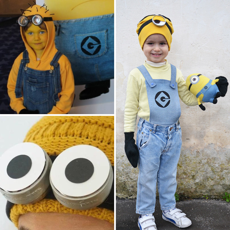 Taxation digestion bison DIY Minion Costumes * Moms and Crafters
