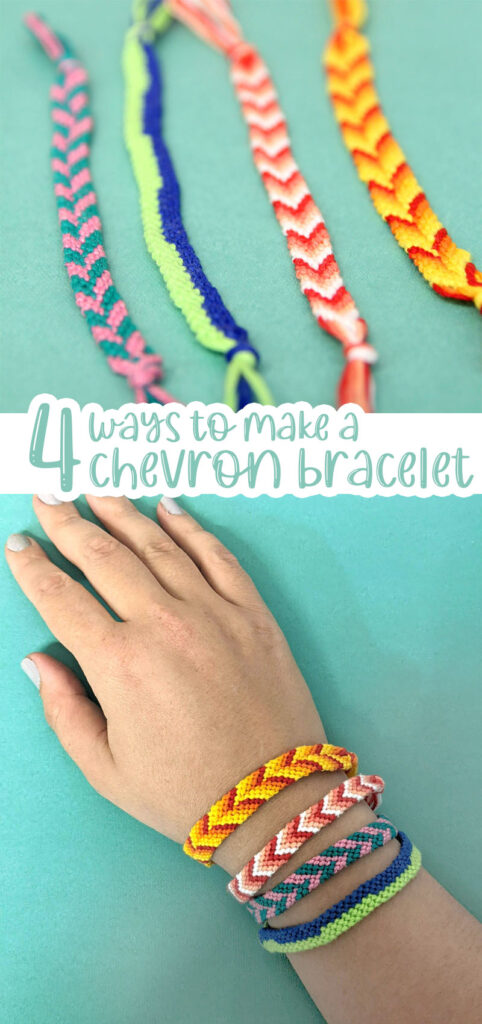 Chevron friendship bracelet pattern deals