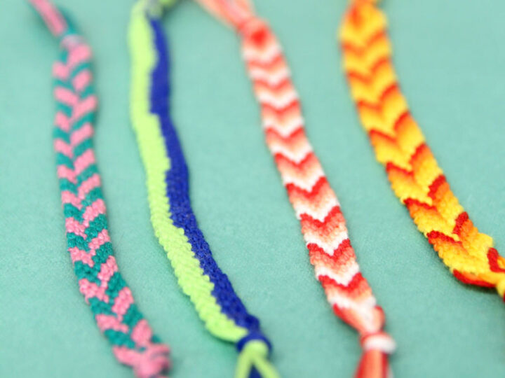 Chevron Friendship Bracelet Pattern