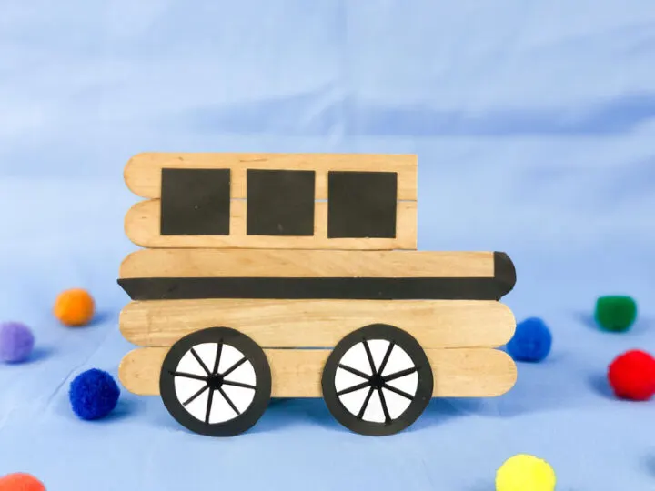 Easy School Bus Craft