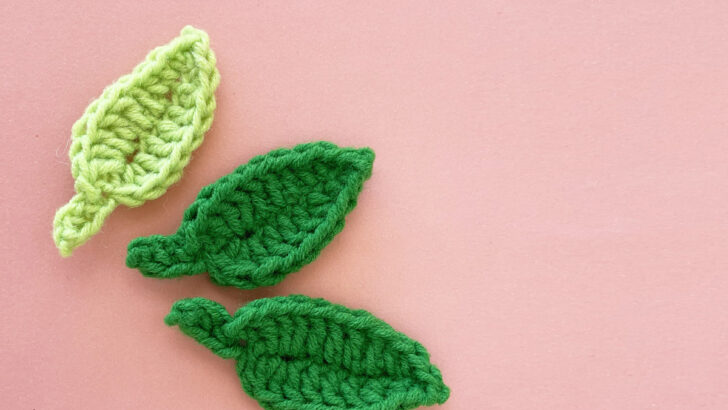 Small Leaf Crochet Pattern