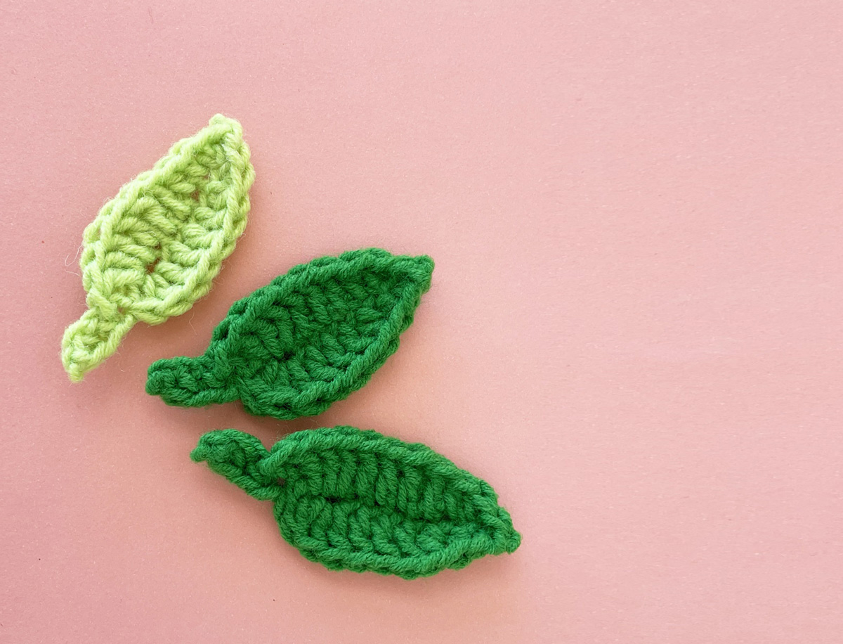Small Leaf Crochet Pattern