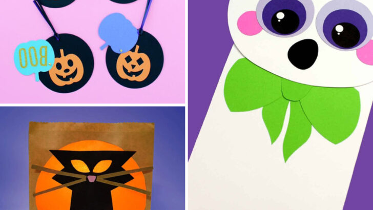 22 Paper Crafts for Halloween (by Age)