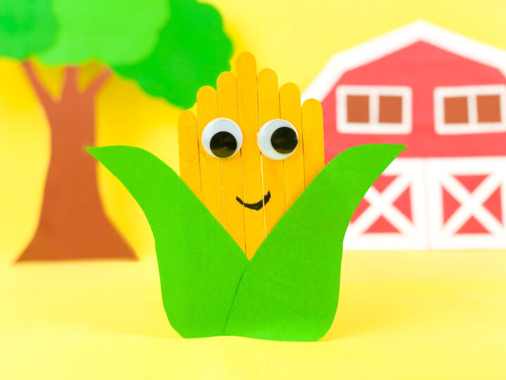 Corn Craft for Preschool