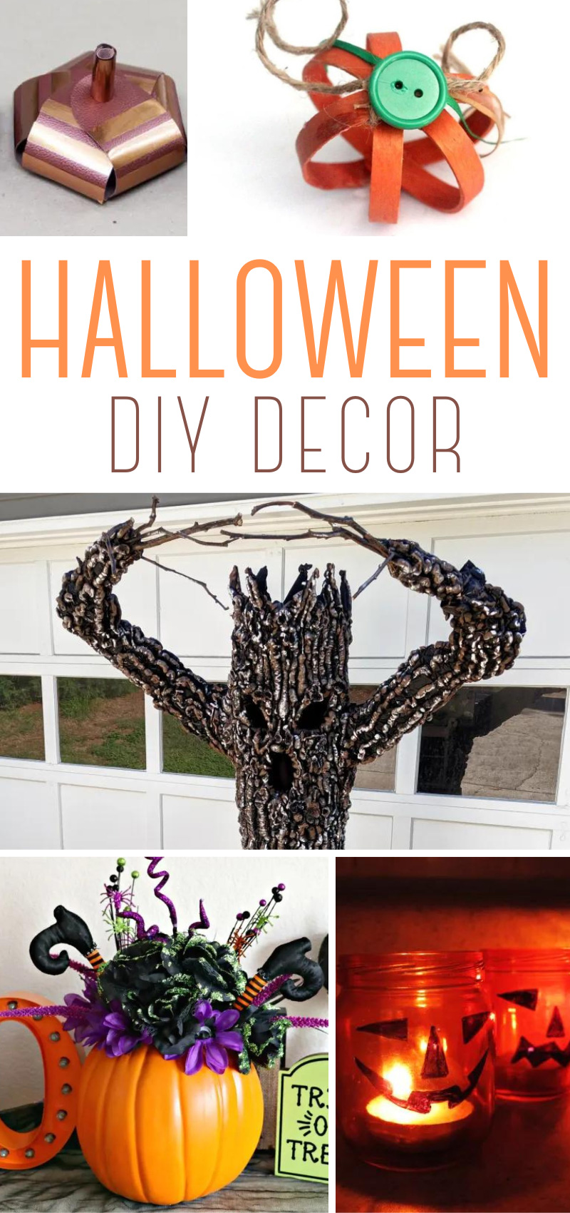 20 Halloween DIY Decor Ideas for Inside and Out!