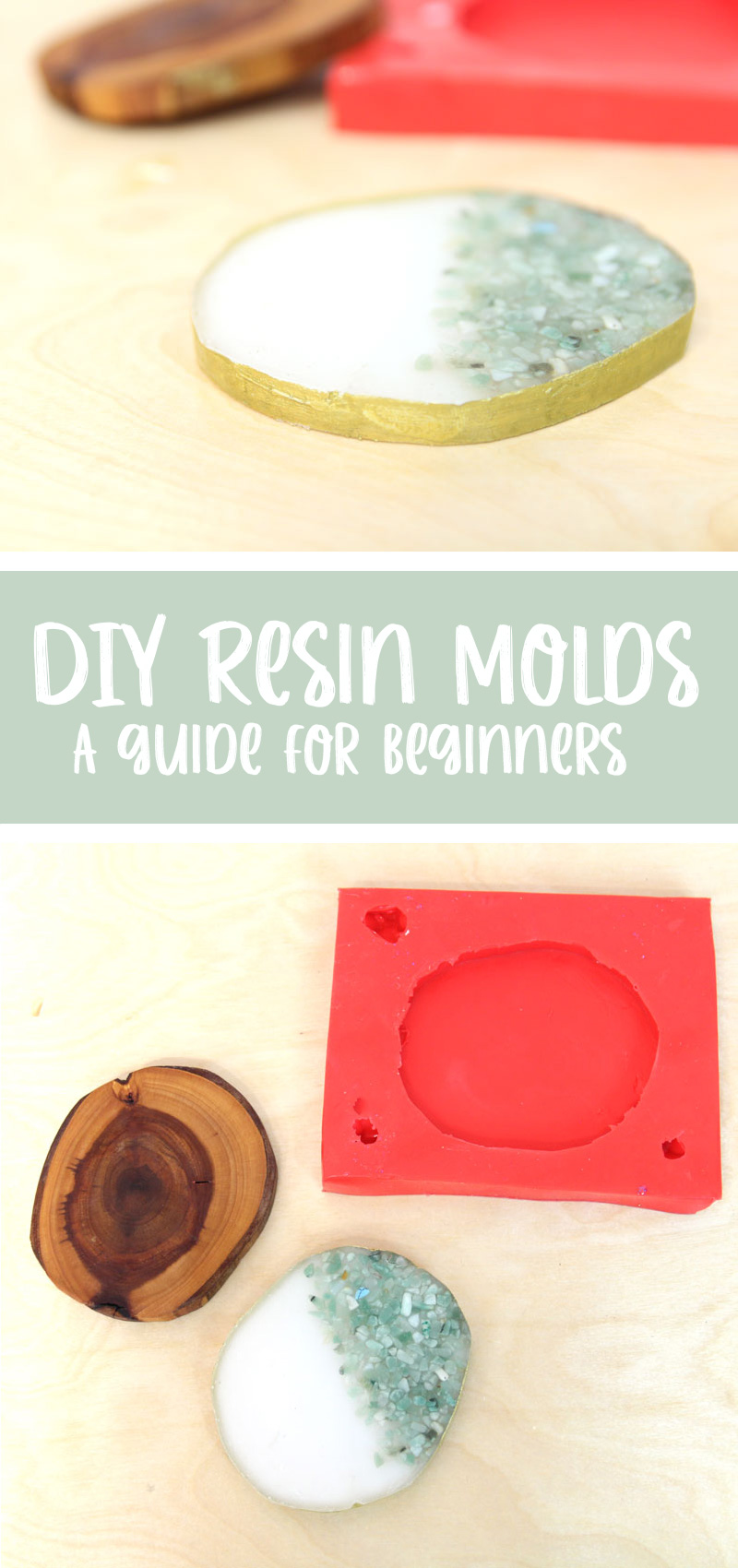 How to Make a Mold for Epoxy Resin Casting * Moms and Crafters