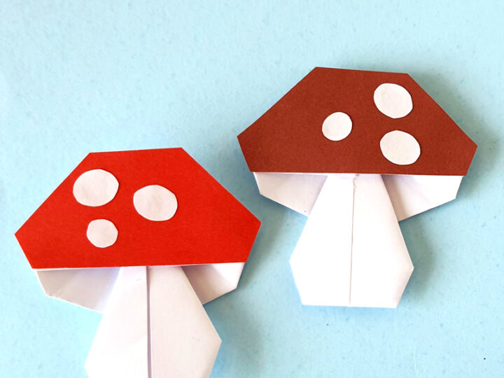 Origami Mushroom