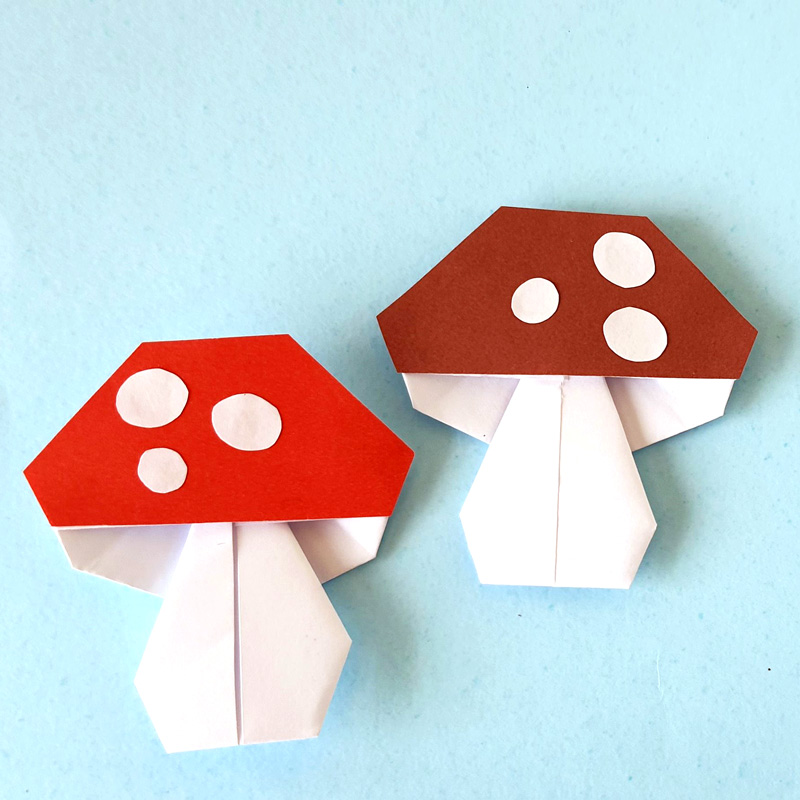 DIY Paper MUSHROOM Corner Bookmark!!! Paper Crafts For School / Origami  Bookmark / Paper Craft New 