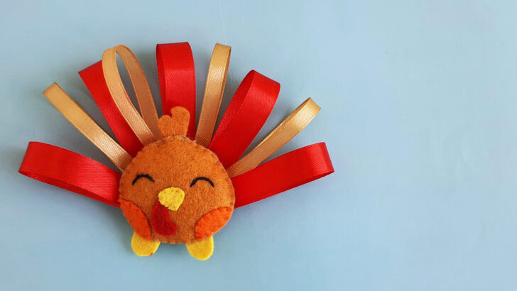 Felt Turkey Pattern & Plushie Craft