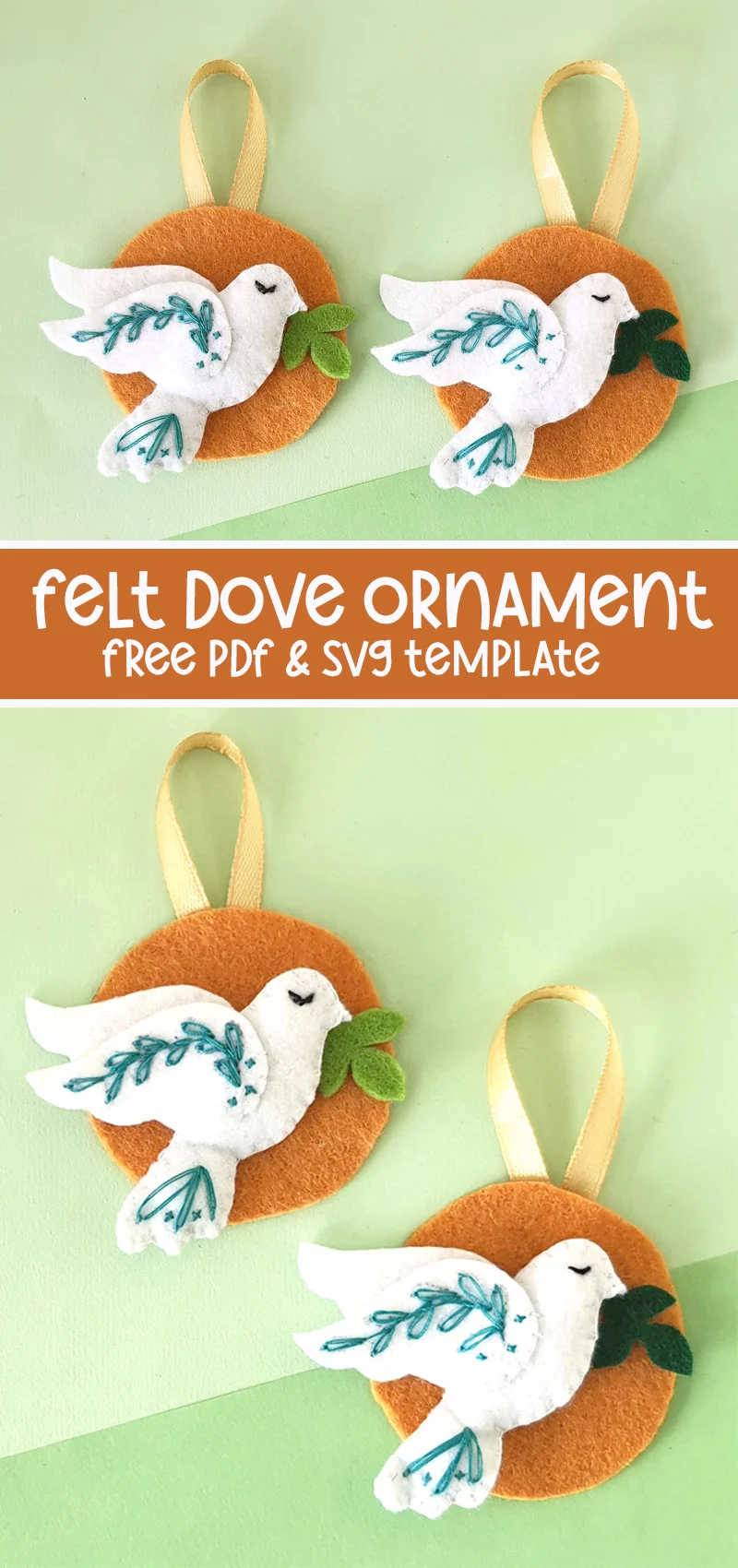 Recycled Newspaper Dove Ornament | Fair Trade Winds