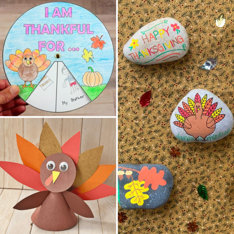 22 Thanksgiving Crafts for Preschoolers