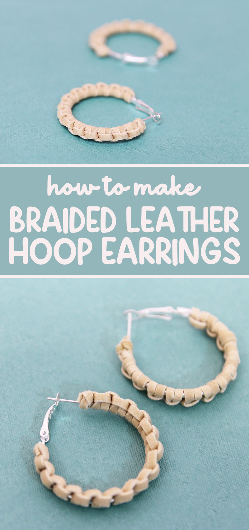 how to make hoop earrings with toggle clasps. These are so cute!