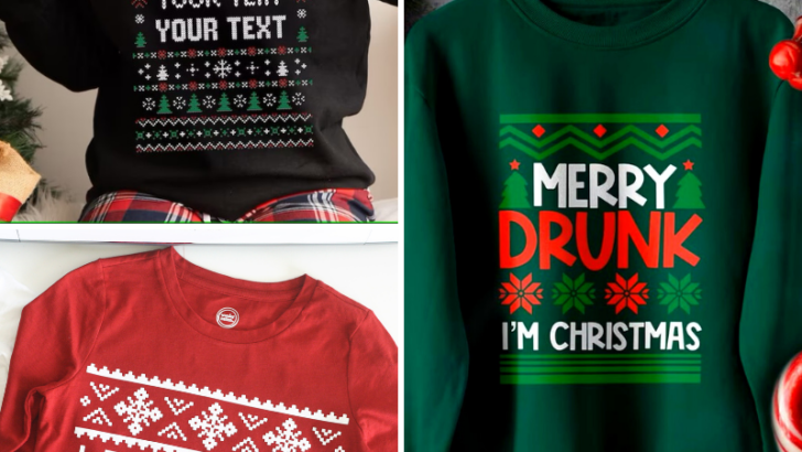 18 Ugly Christmas sweaters DIY Ideas