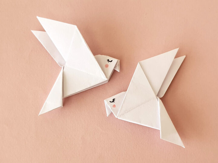 How to Make Origami Doves of Peace