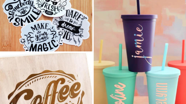 24 Things to Make & Sell with Cricut