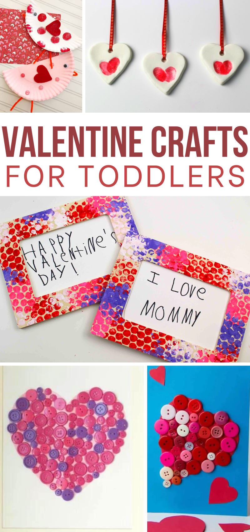 Valentine Heart Card - A fun heart craft for preschoolers - Messy Little  Monster