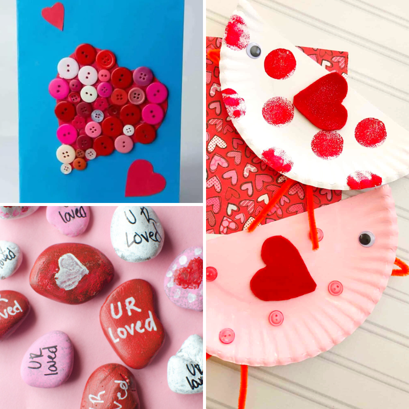 20 Valentines Crafts for Toddlers * Moms and Crafters