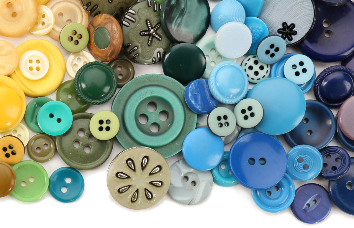 Buttons. Very Large Buttons With Patterns and Vibrant Colours. Unique Hand  Made Buttons for Crafts and Clothing. 