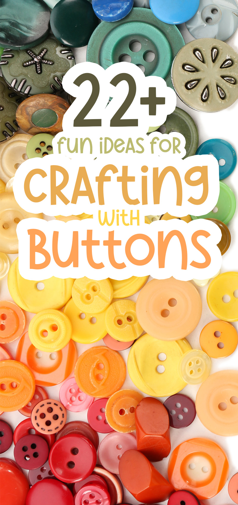 22+ Ideas for Crafting with Buttons * Moms and Crafters