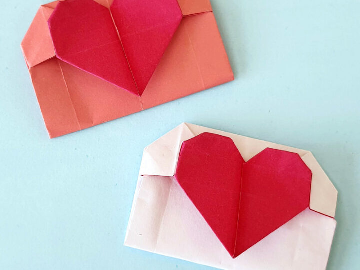 How to Fold a Heart Envelope
