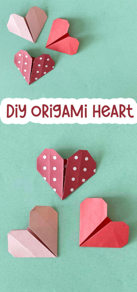 How to make an Origami Heart (2 Ways) - Kids Activities Blog