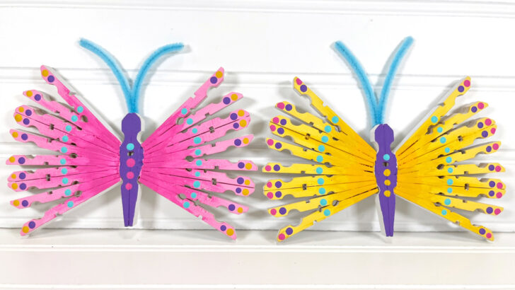 Clothespin Butterfly
