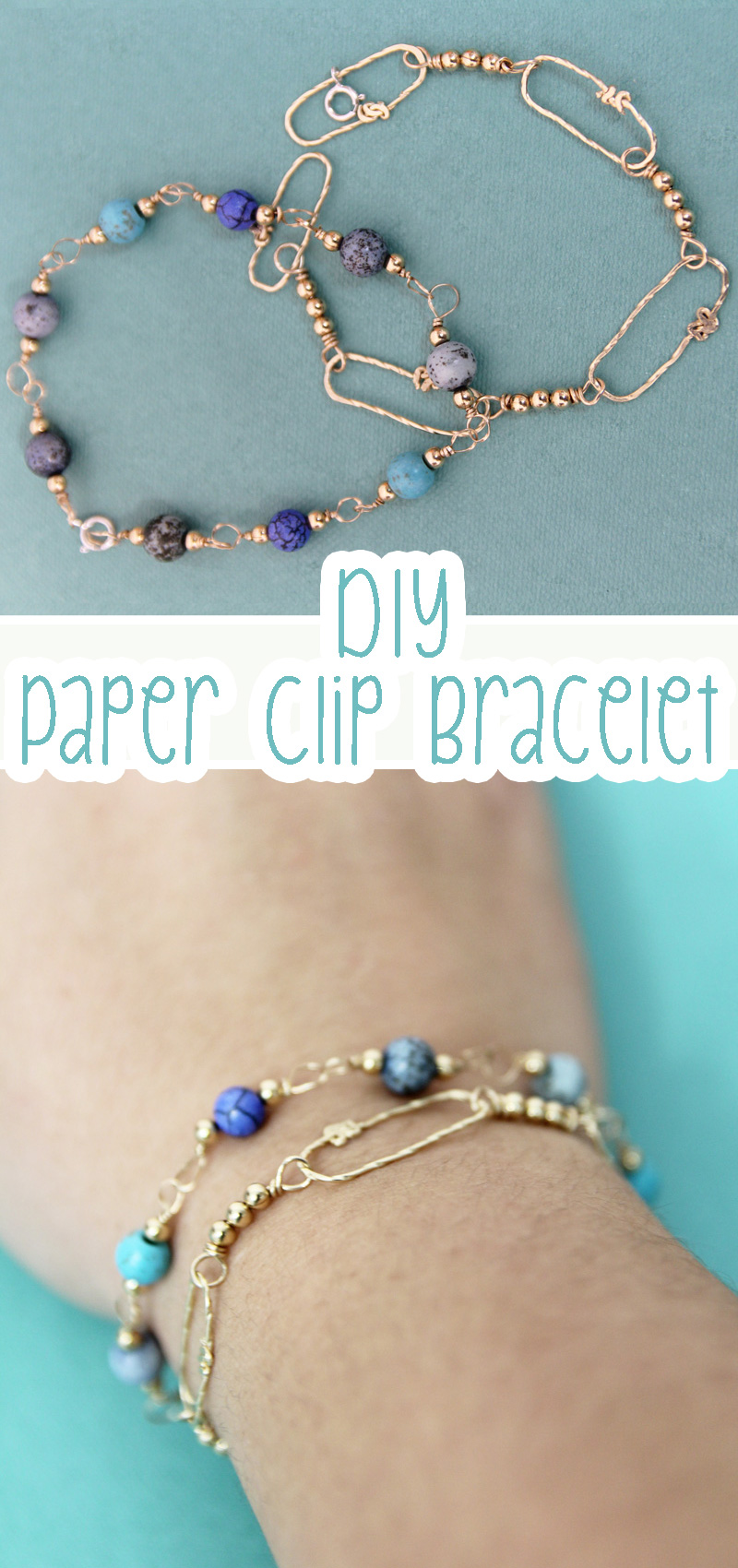 How To Make A Multi-bead Memory Wire Bracelet - Running With Sisters