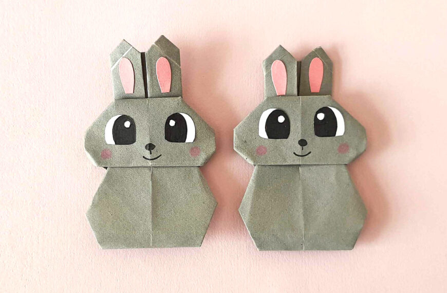 Origami Bunny Rabbit Step by Step