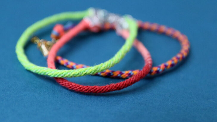 Kumihimo Bracelets: How to Make a Rope Friendship Bracelet