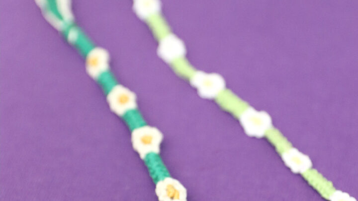 The Paper Pony: How to Bead a Daisy Chain