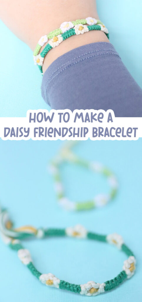 How to Make a Diamond Friendship Bracelet Pattern - Sarah Maker