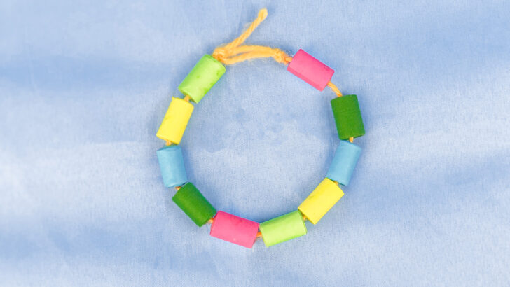 Paper Bead Bracelets