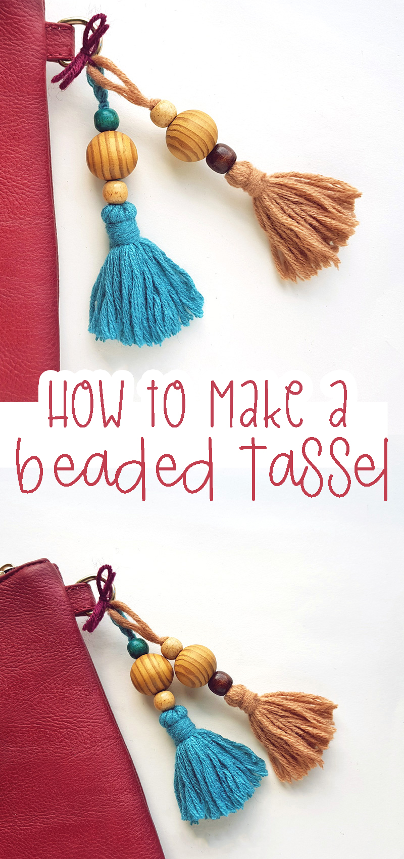 Beaded Tassels for Bags or Anything! * Moms and Crafters