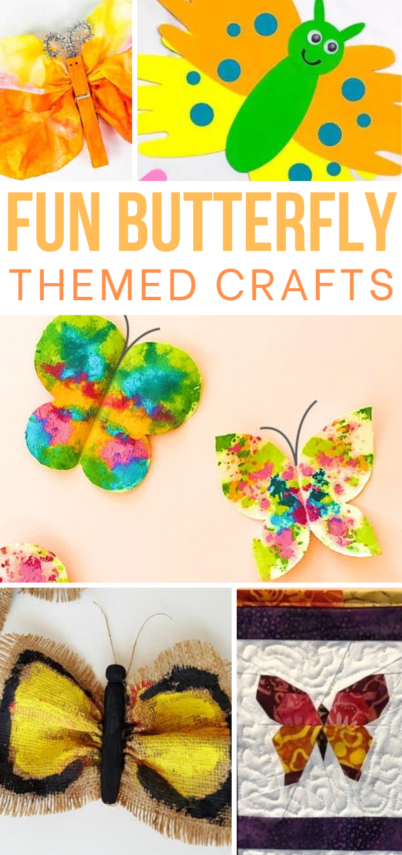 15+ Butterfly Crafts For Kids To Brighten Your Day! - Dear Creatives