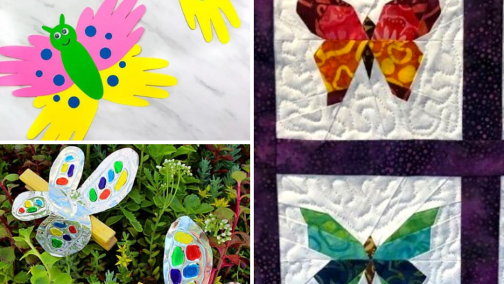 24 Butterfly Crafts for Toddler Through Teen!